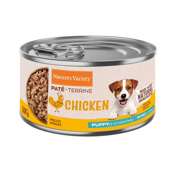Nature’s Variety Paté Cachorro Mini Pollo – 200 g