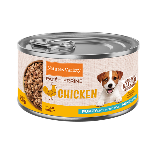 Nature’s Variety Paté Cachorro Mini Pollo – 200 g