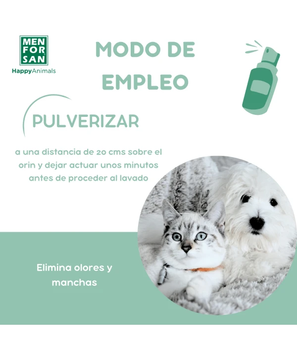 menforsan Eliminador enzimático de orines y manchas 500 ml