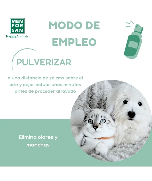 menforsan Eliminador enzimático de orines y manchas 500 ml