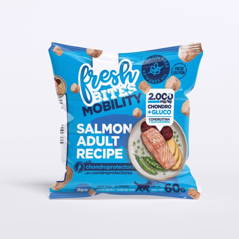 Fresh Bites Mobility Salmon Adult Recipe 60 g