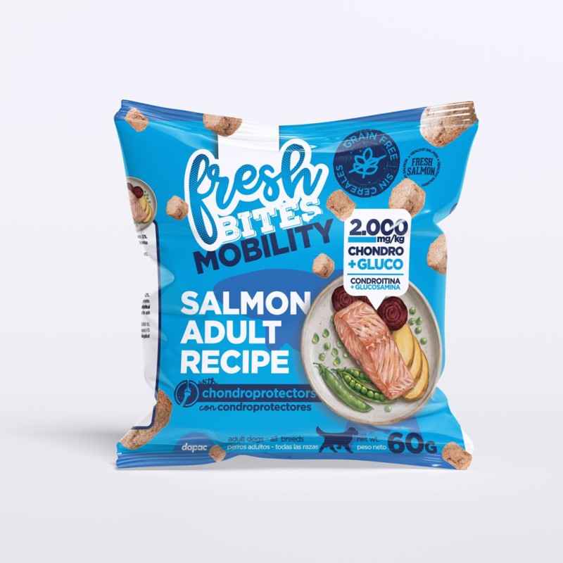 Fresh Bites Mobility Salmon Adult Recipe 60 g