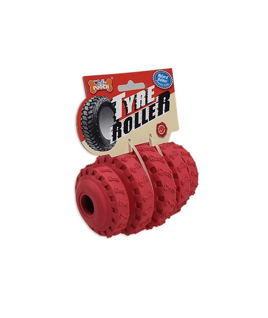 Mordedor Tyre Roller Aroma Vainilla 8.3cm | Rellenable para Perros