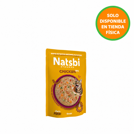 Natsbi Steamed Gravy Cat Pollo 80 gr