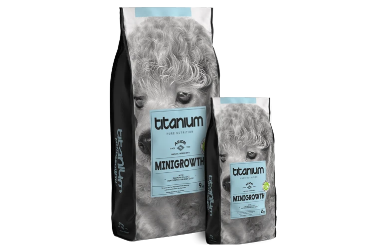 Arion Titanium MiniGrowth 2kg - Alimento para Cachorros Razas Pequeñas