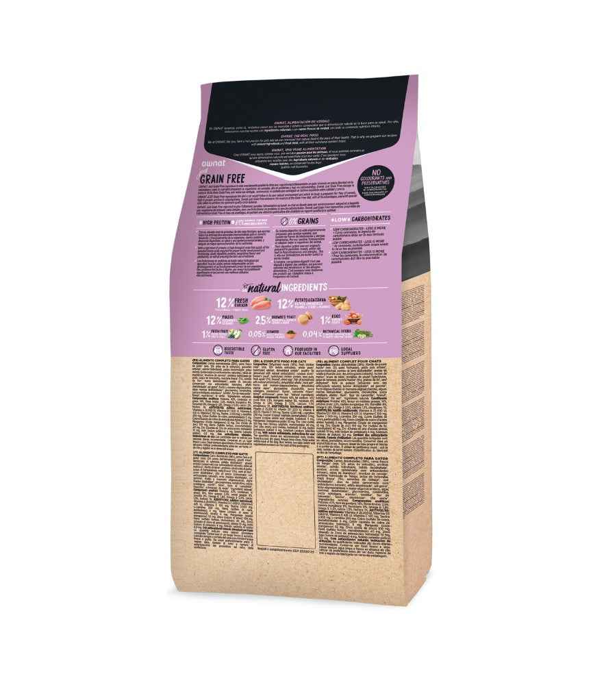 Ownat Grain Free Just Sterilized Cat – Pollo 3 kg