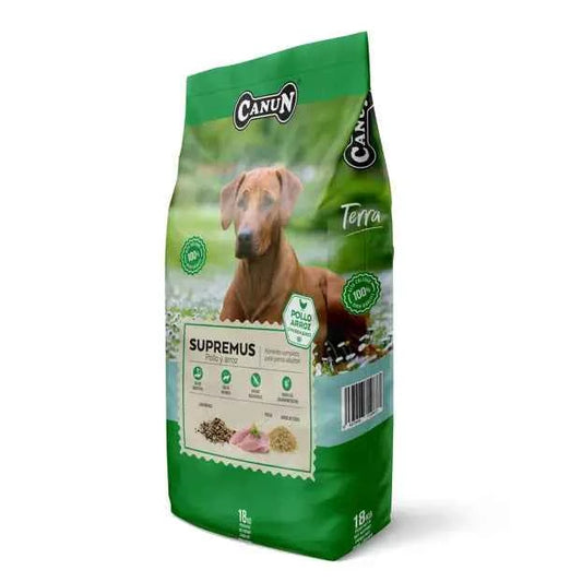 Canun Fresh Delice – Pienso para Perros Adultos con Pollo y Arroz Integral 18 kg