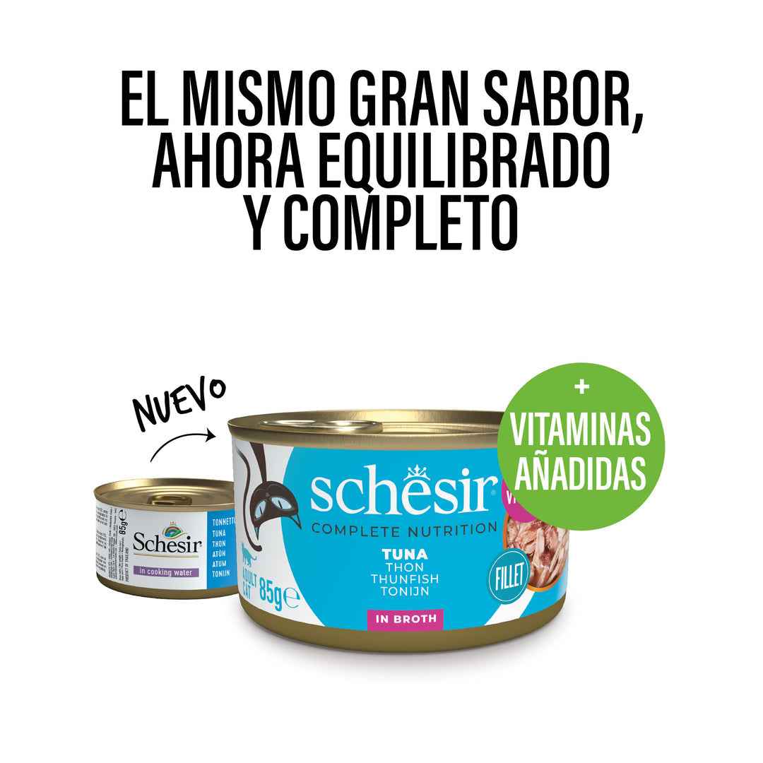 Schesir Complete Nutrition Atún al Natural 85g