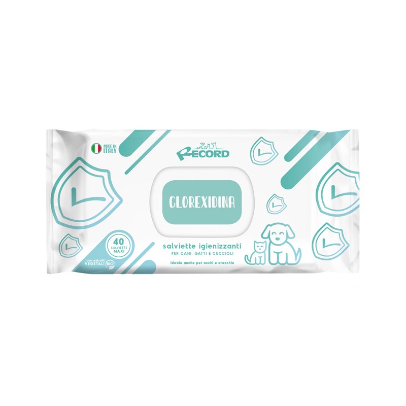 Record Toallitas Higienizantes Clorexidina 40 uds