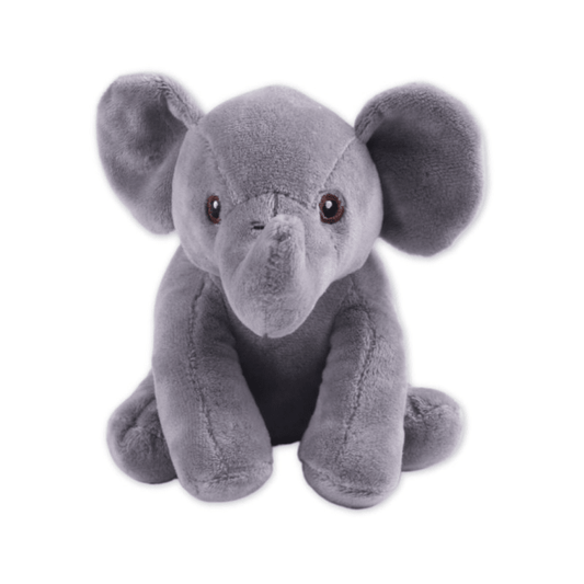 Twinbee Peluche Elefante 15cm con Sonido – Juguete suave y chirriante para perros pequeños