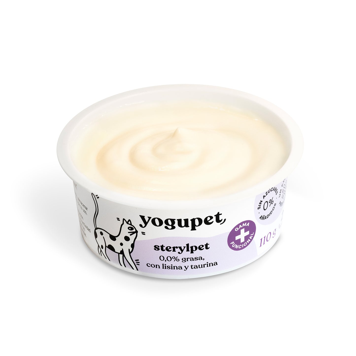 Yogupet Sterylpet – Yogur 0% para Gatos Esterilizados 110 gr