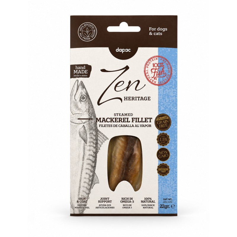 ZEN Heritage Filete de caballa al vapor 22 g