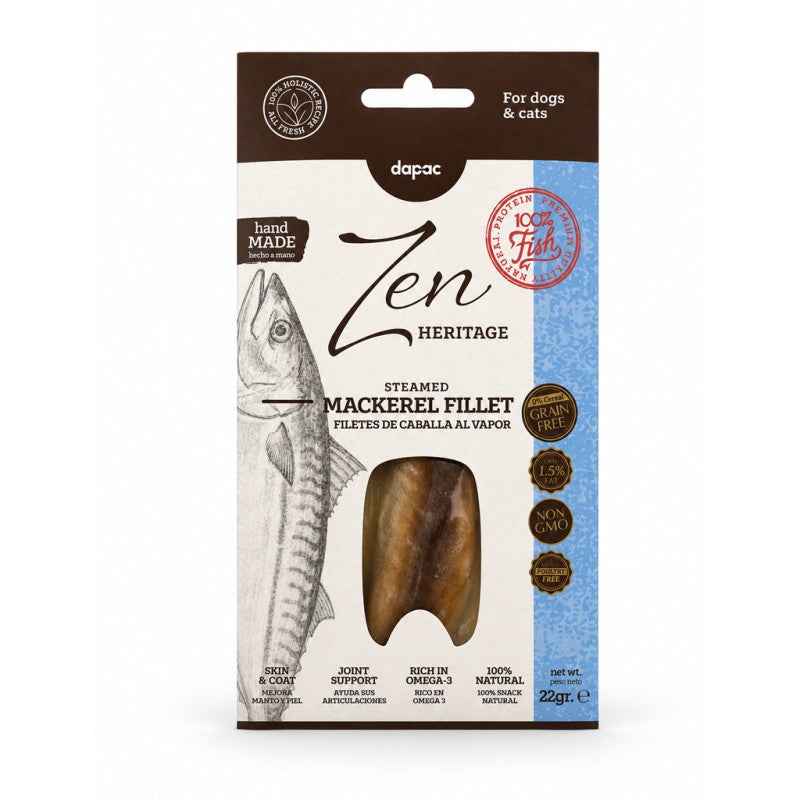 ZEN Heritage Filete de caballa al vapor 22 g